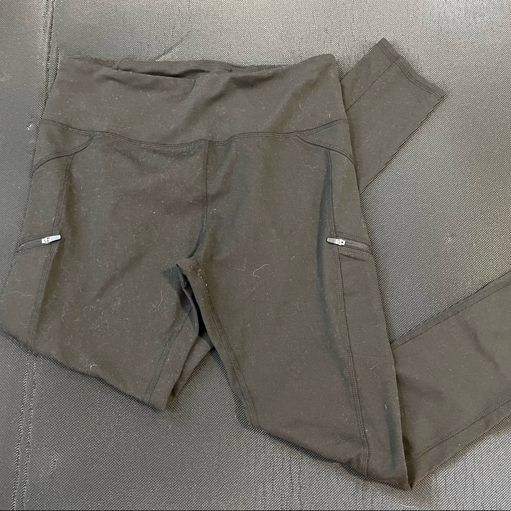 Zipper leggings